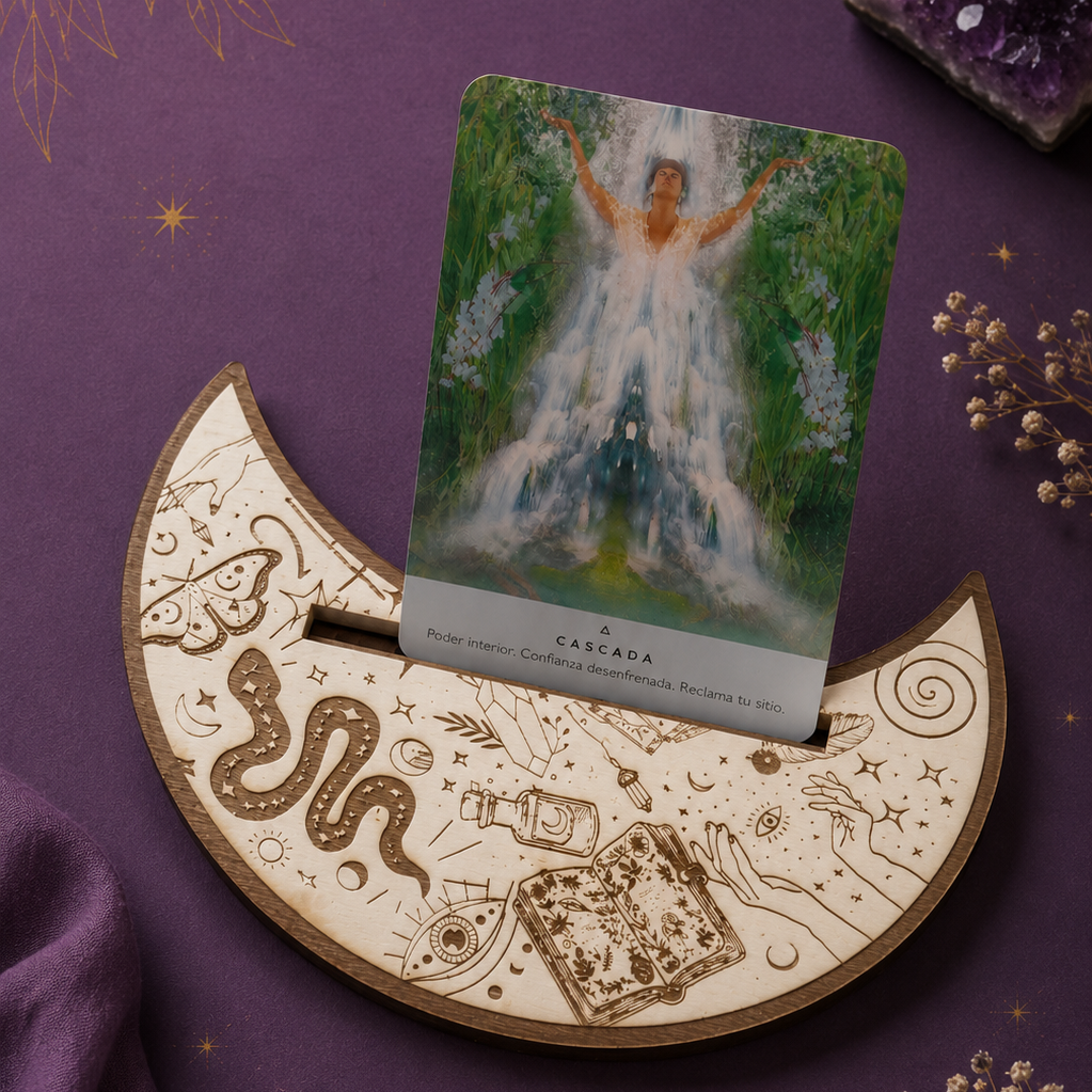 Luna Mística | Armonizador y Posa Cartas para Oráculos