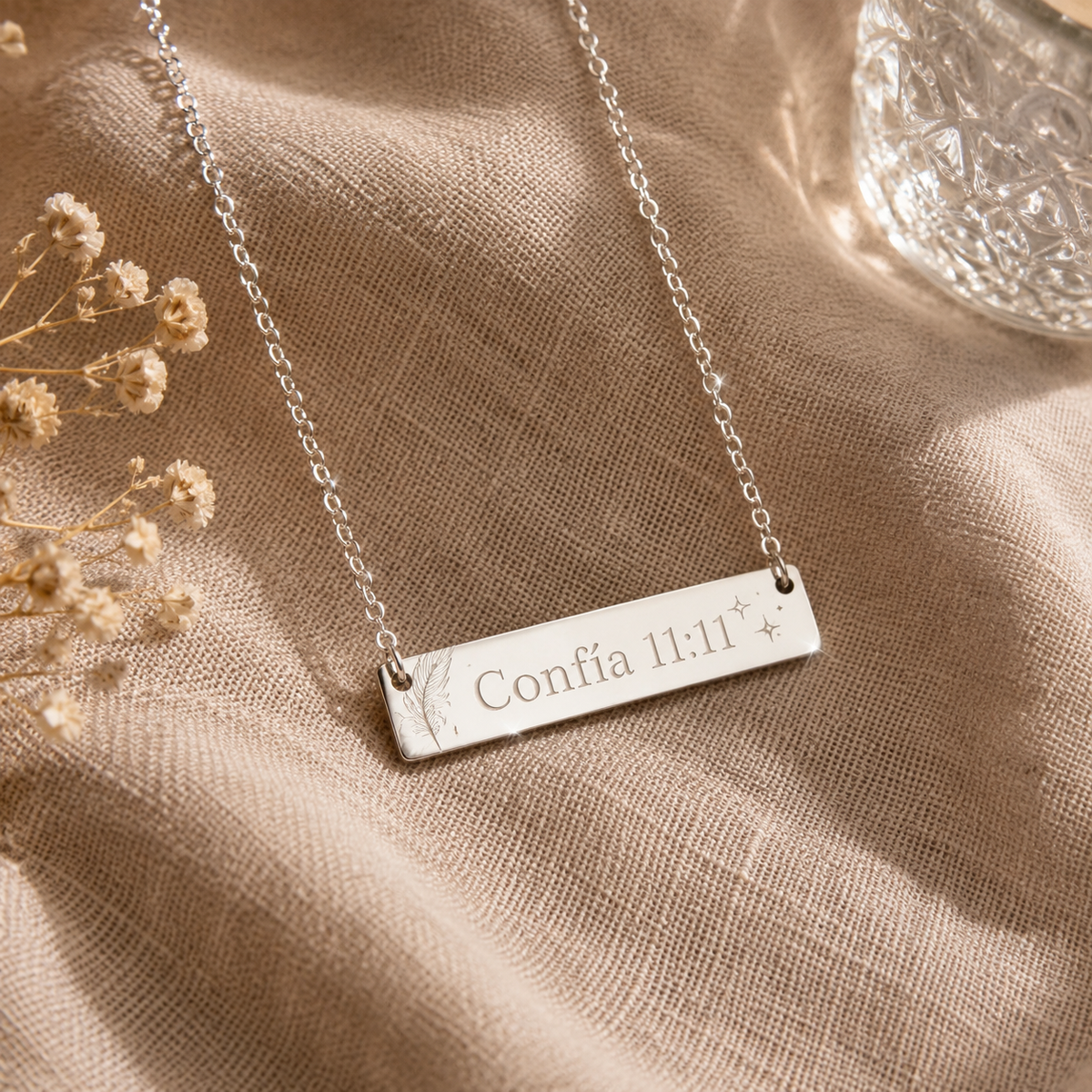 Colgante Confía 11:11 ✨