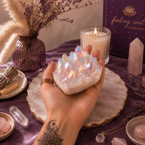 Cuarzo Grande Aura de Ángel — Pieza Única