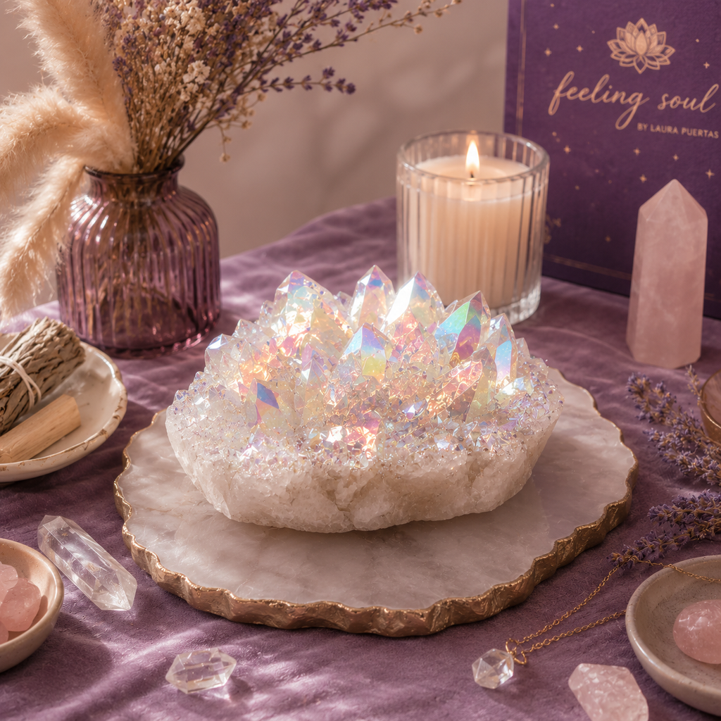Cuarzo Grande Aura de Ángel — Pieza Única