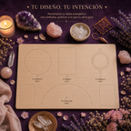 Diseña tu Mesa de Sanación Personalizada | Mesa Radiónica Única para Terapeutas y Facilitadores