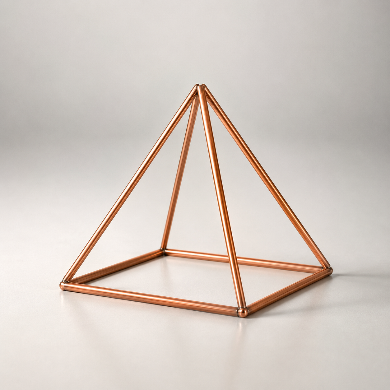 Pirámide de Cobre Plegable para Radiestesia y Radiónica – 23 x 15 cm