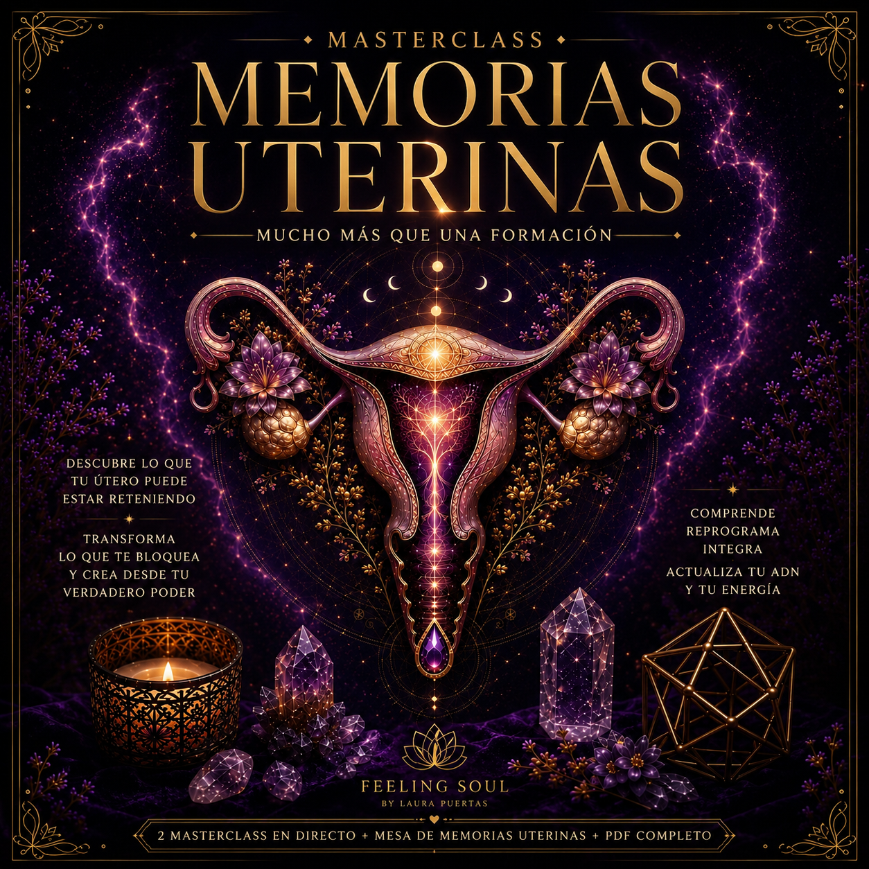Masterclass + Mesa Método Memorias Uterinas® Feeling Soul