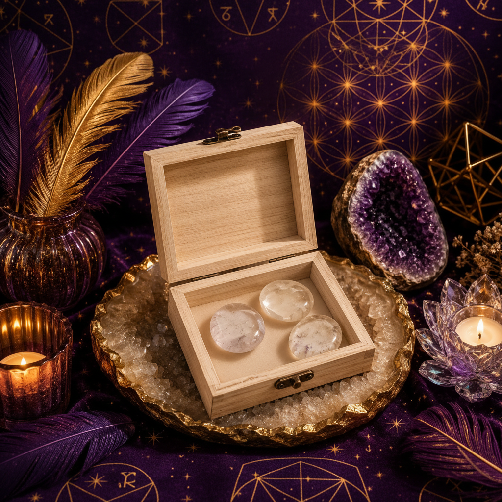 Luna Mística | Cofre Ritual Artesanal